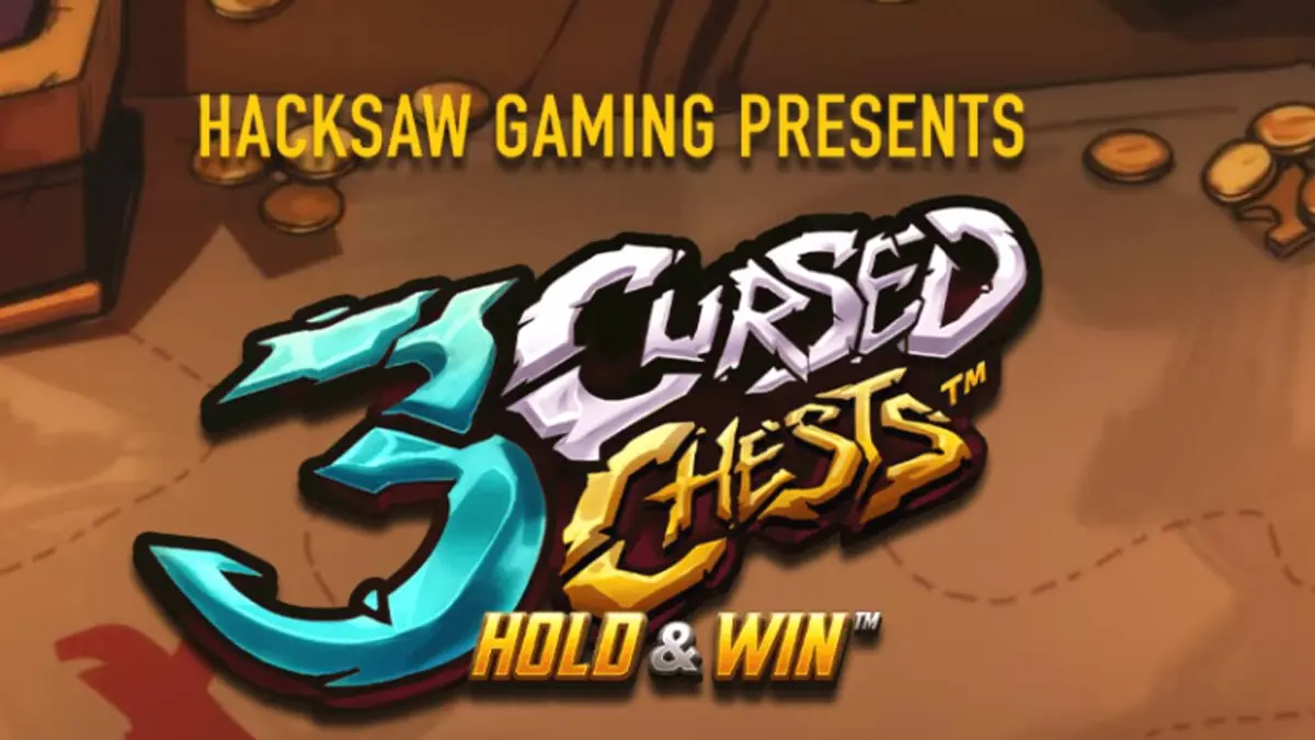Tampilan visual slot 3 Cursed Chests dengan tema bajak laut yang gelap dan mencekam
